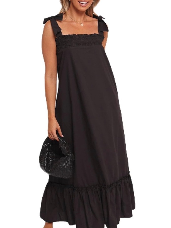 Petal & Pup Dresses & Skirts - Petal & Pup Irina Black Maxi Dress